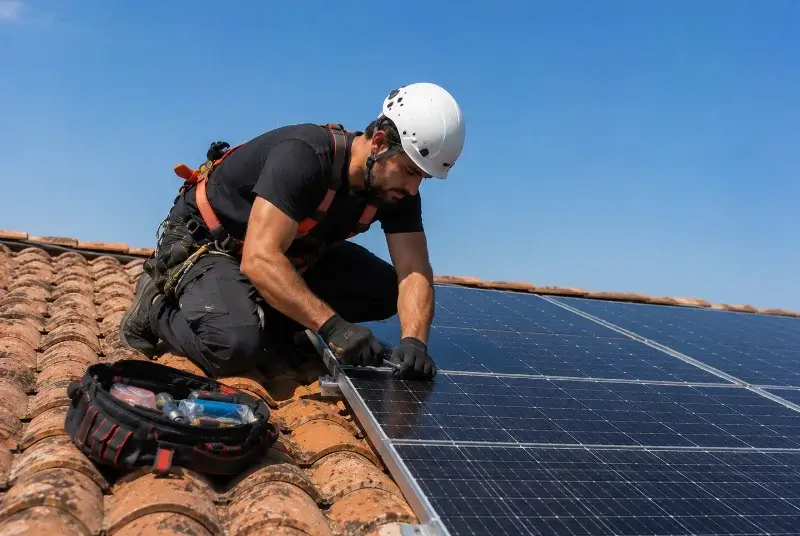 Maintenance et monitoring de panneaux solaires à Saint-Martin-de-Fenouillet